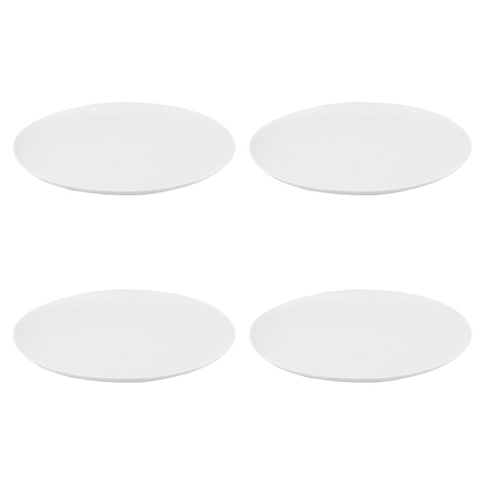 ladelle Flinders PET White 4pk Plate