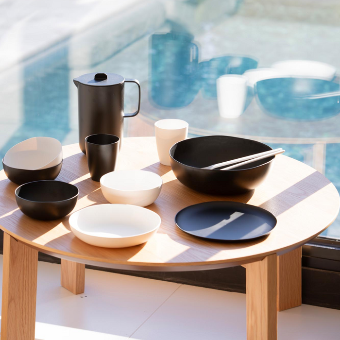 Ladelle Flinders PET White 4pk Tumbler