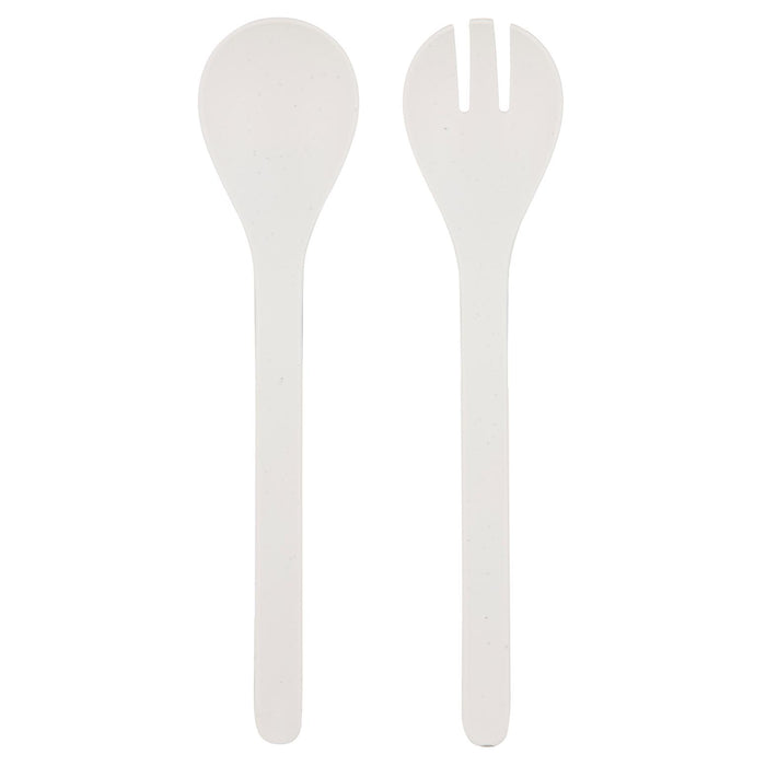 ladelle Flinders PET White Salad Servers