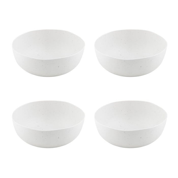 ladelle Flinders Small PET White 4pk Bowl