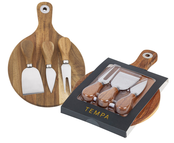 ladelle Fromagerie Round 4pc Cheese Set