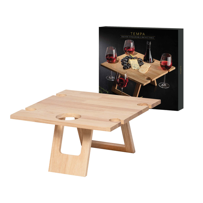 Ladelle Fromagerie Square Collapsible Picnic Table