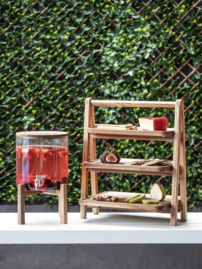 Ladelle Gather Acacia 3 Tier Serving Tower