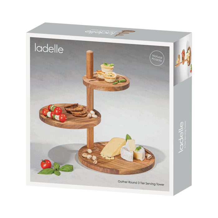 Ladelle Gather Round 3 Tier Serving Tower