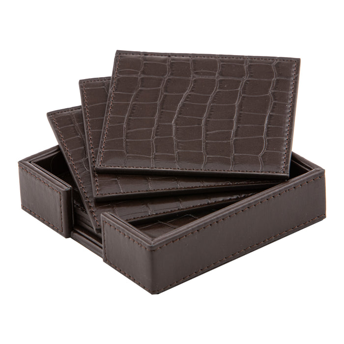ladelle Giovanni Chocolate 6pk Coaster