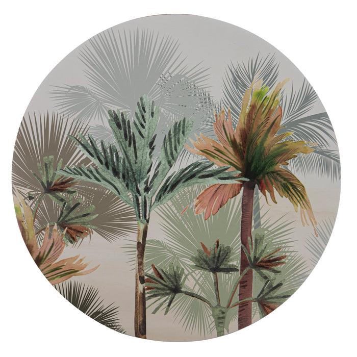 ladelle Hardboard Panama Round 4pk Placemat