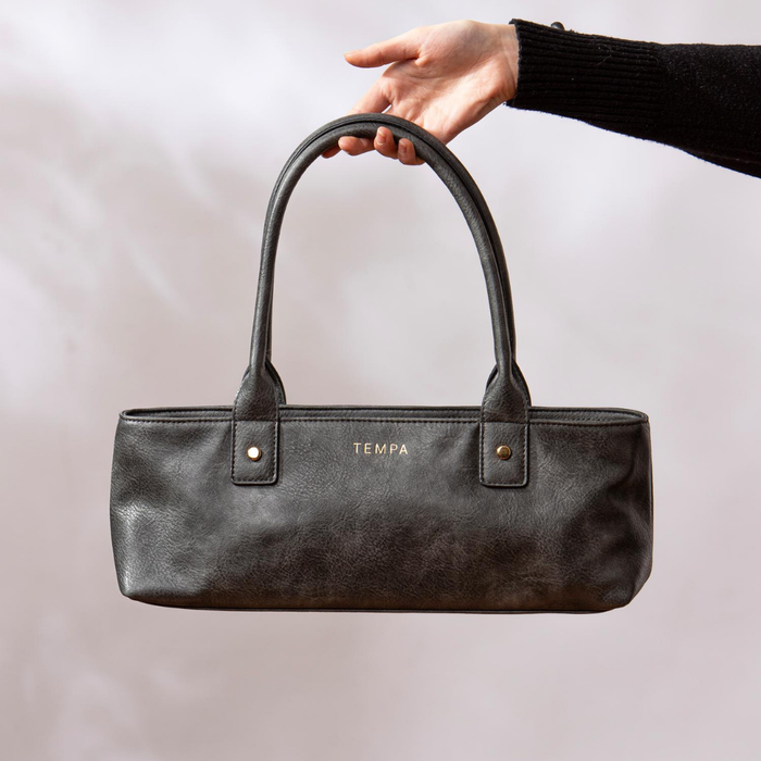 Ladelle Harley Charcoal Wine Purse