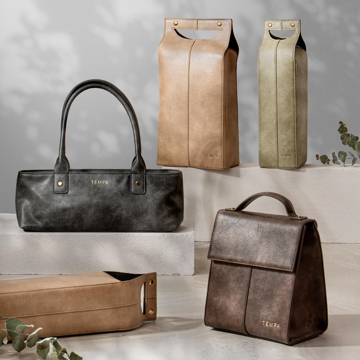 Ladelle Harley Latte Double Wine Bag