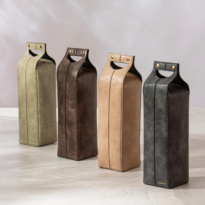 Ladelle Harley Latte Single Wine Bag