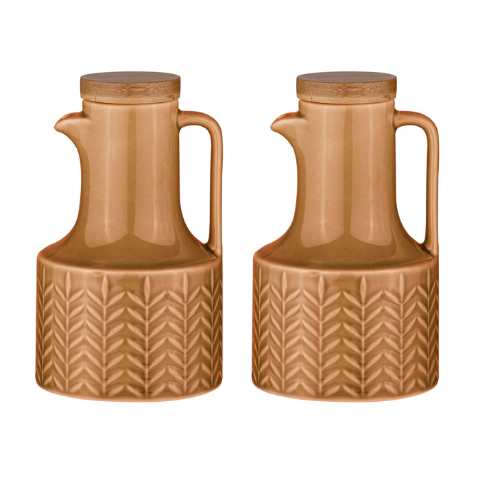 ladelle Heath Caramel Oil & Vinegar Set