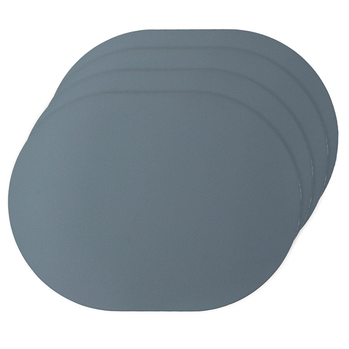 ladelle Hugo Oval Steel 4pk Placemat