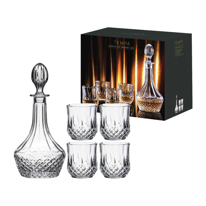 Ladelle Jasper 5pc Whisky Set