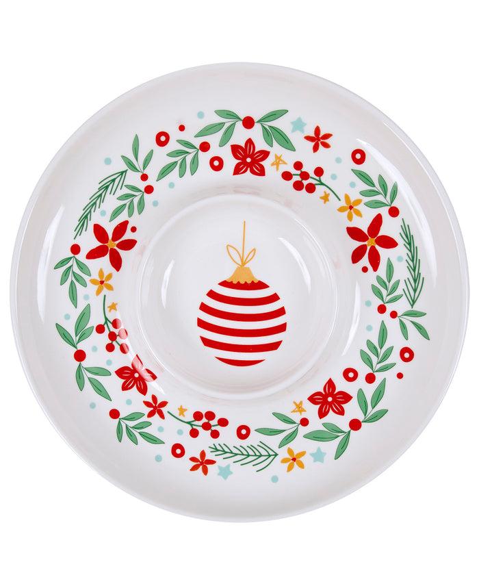 ladelle Joyful Chip & Dip Platter