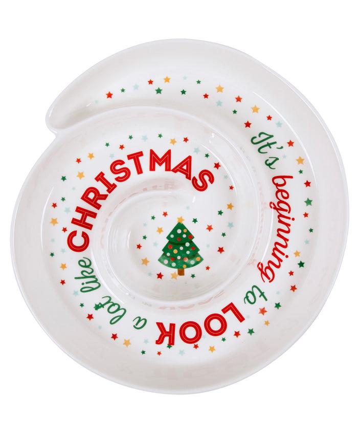 ladelle Joyful Swirl Platter