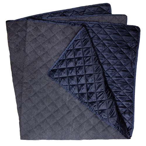 ladelle Kayce Navy Picnic Blanket