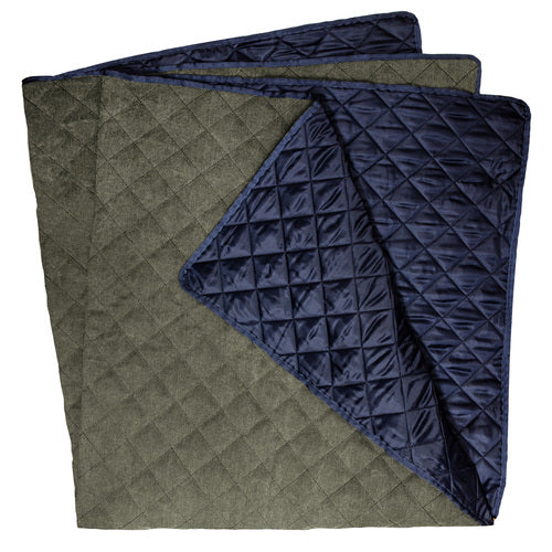 ladelle Kayce Olive Green Picnic Blanket