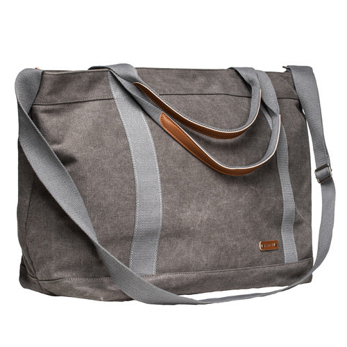 ladelle Kayce Slate Grey Large Tote Bag