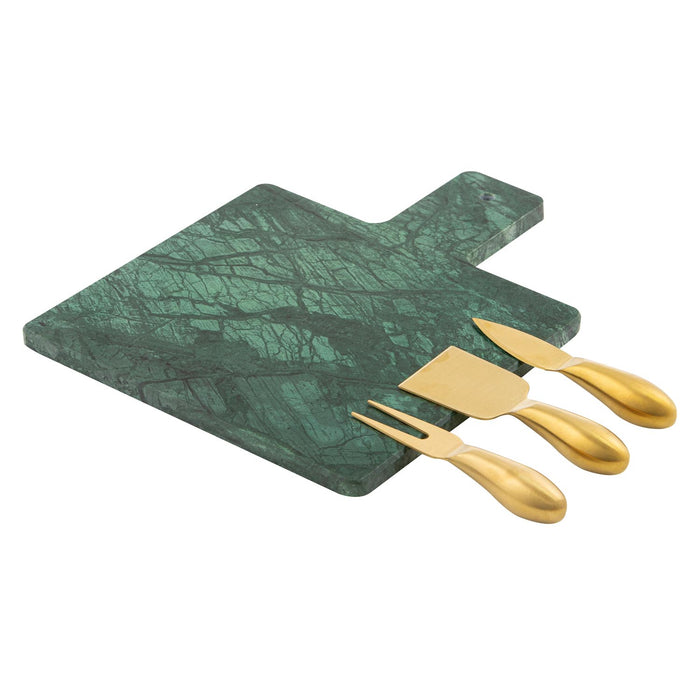 ladelle Kira Green 4pc Cheese Set