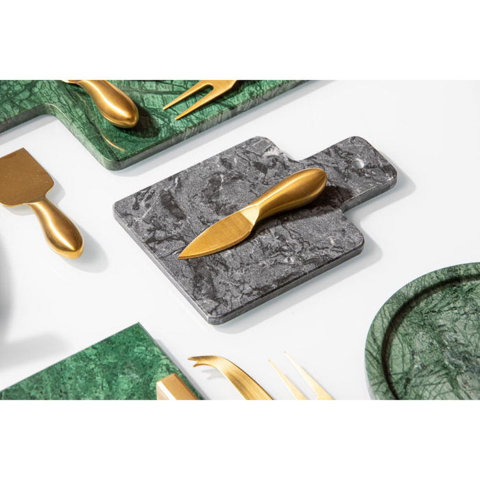 Ladelle Kira Grey 4pc Cheese Set