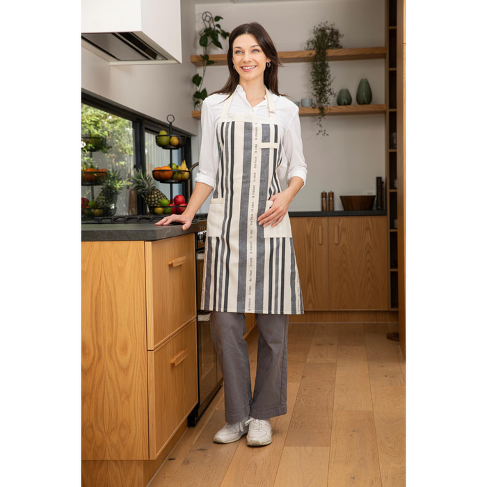 Ladelle La Casa Black Apron