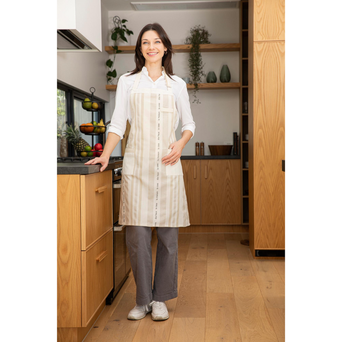 Ladelle La Casa Taupe Apron
