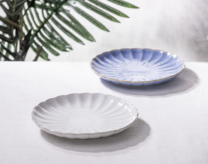 Ladelle Marguerite Powder Blue 4pk Side Plate