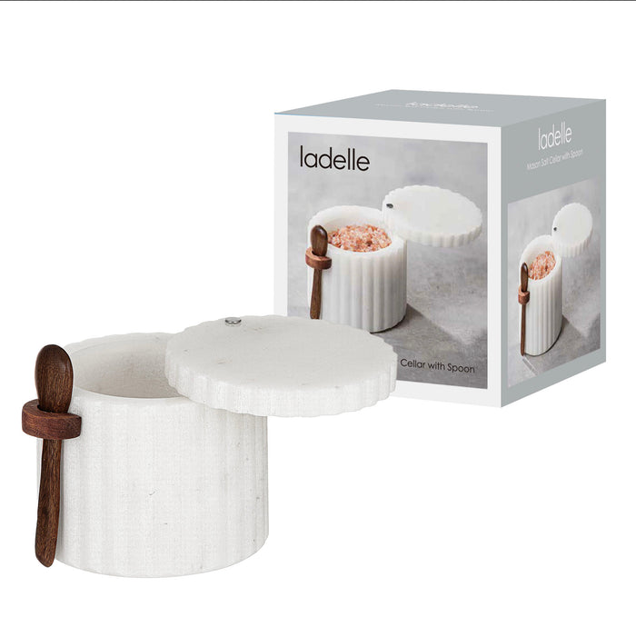 Ladelle Mason Salt Cellar With Spoon