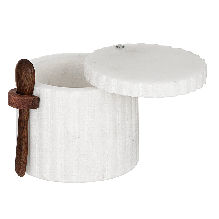 ladelle Mason Salt Cellar With Spoon