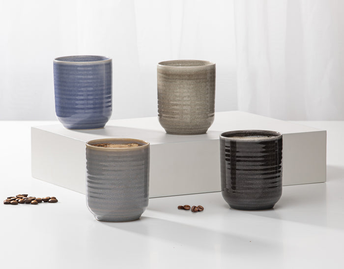 Ladelle Melange Charcoal 4pk Tumbler