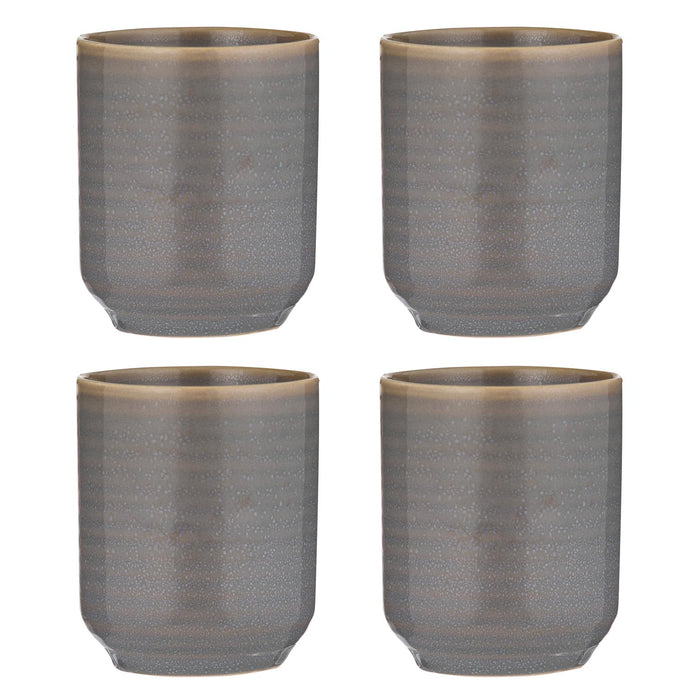 ladelle Melange Lt Grey 4pk Tumbler