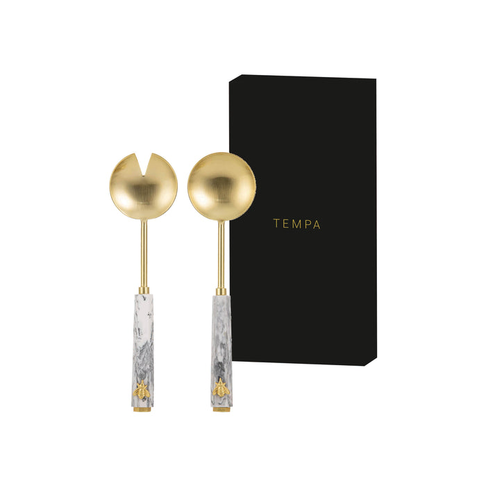 Ladelle Modern Bee 2pk Salad Servers