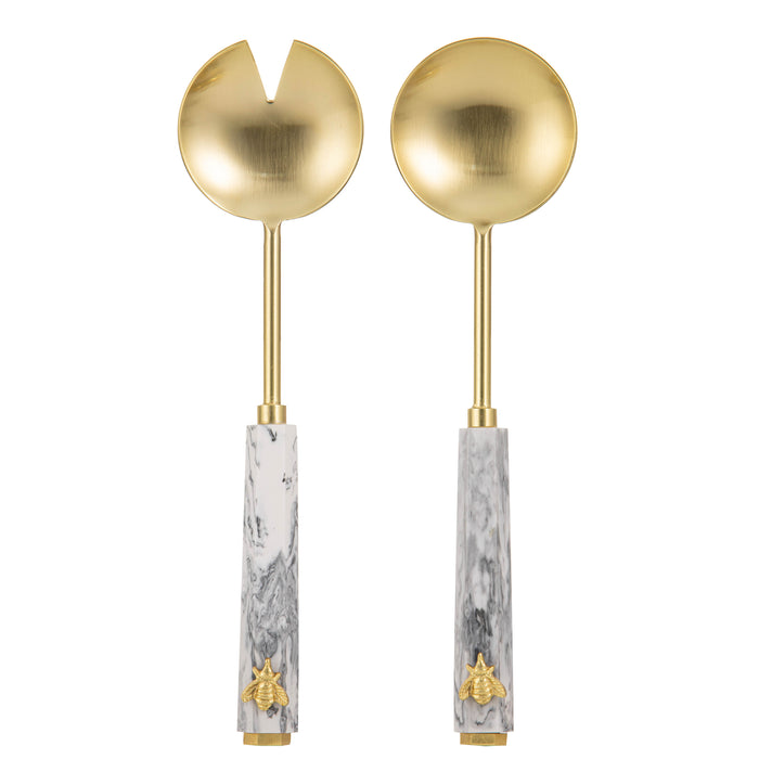ladelle Modern Bee 2pk Salad Servers