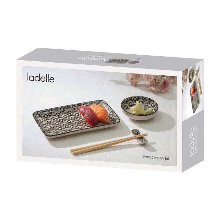 Ladelle Nara Fan Serving Set