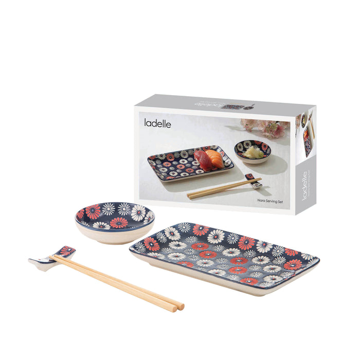 Ladelle Nara Flora Serving Set