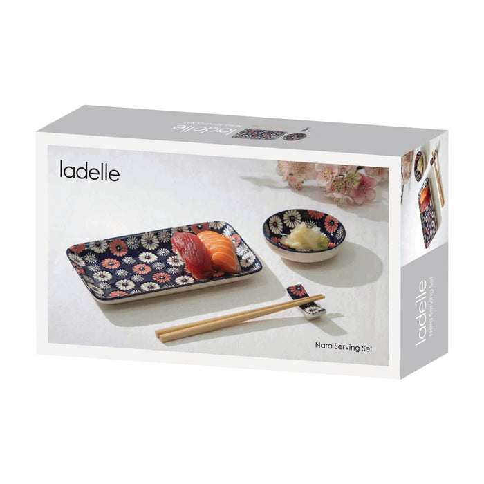 Ladelle Nara Flora Serving Set
