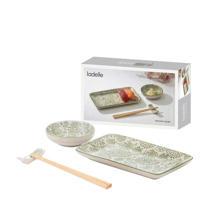 Ladelle Nara Leaf Serving Set
