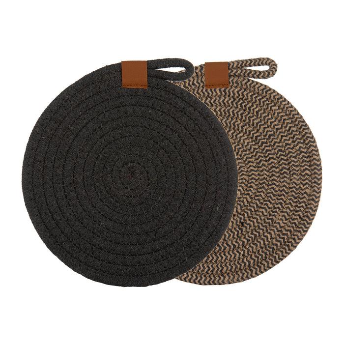 ladelle Nash Charcoal Set of 2 Trivet