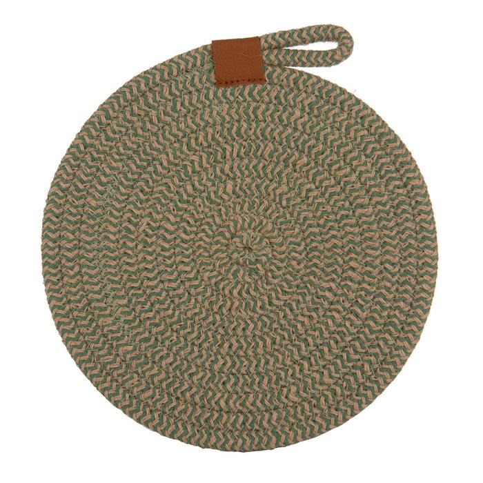 Ladelle Nash Green Set Of 2 Trivets