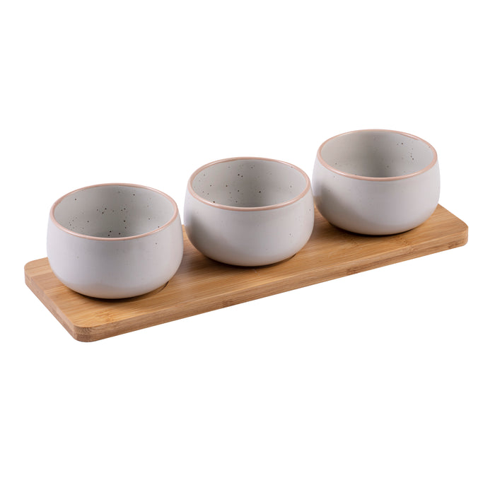 ladelle Nestle 4pc Bowl & Tray Set