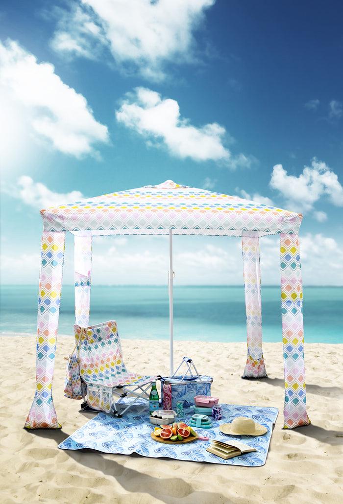 Ladelle Oceana Coastal Palm Picnic Basket