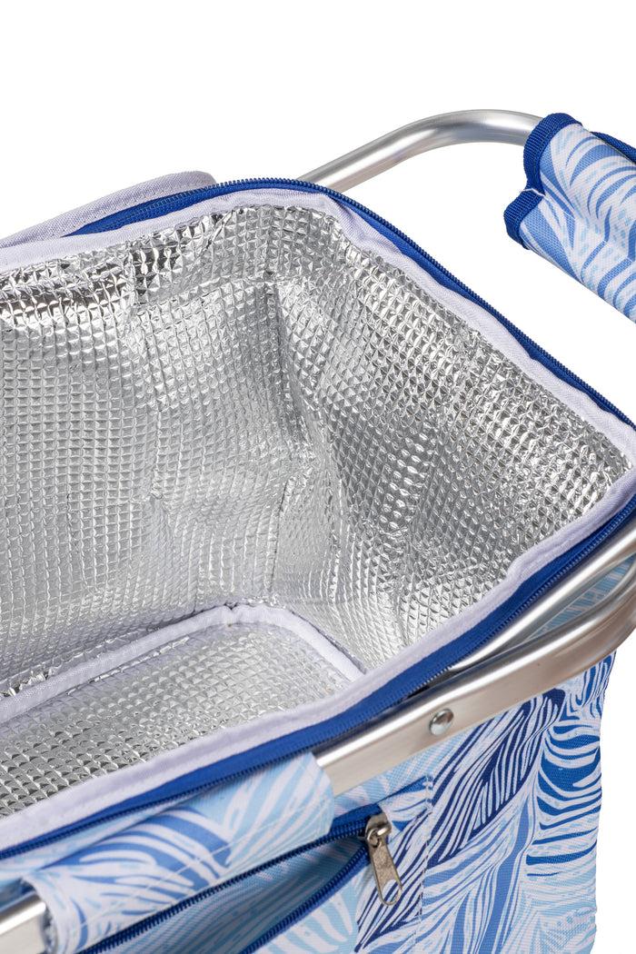 Ladelle Oceana Coastal Palm Picnic Basket
