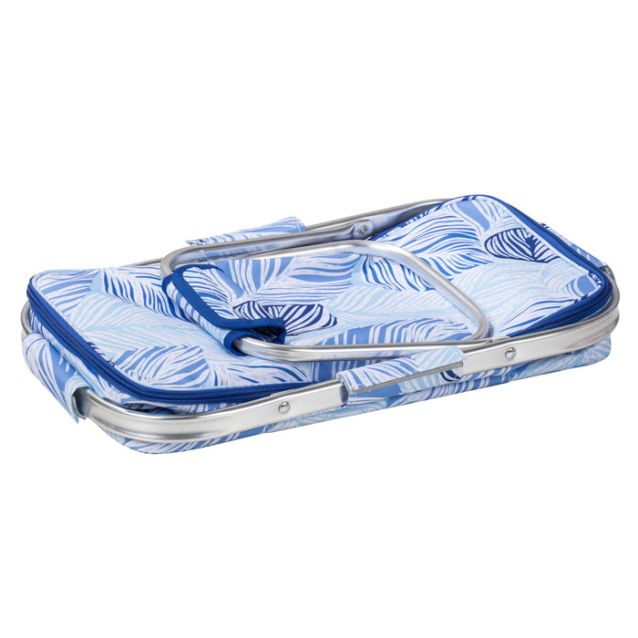 Ladelle Oceana Coastal Palm Picnic Basket