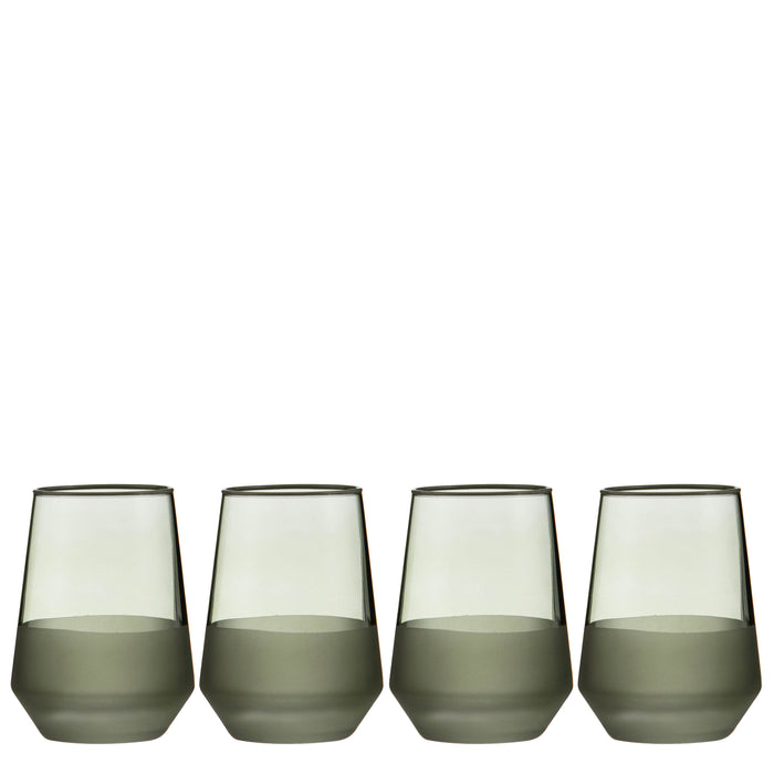 ladelle Panama Moss 4pk Tumbler