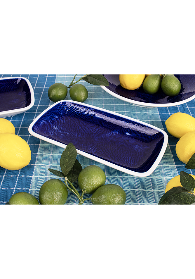 Ladelle Positano Zoe Small Rectangular Platter