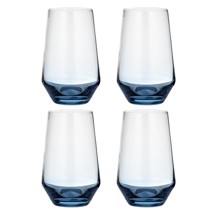 ladelle Prism Blue 4pk Highball Tumbler