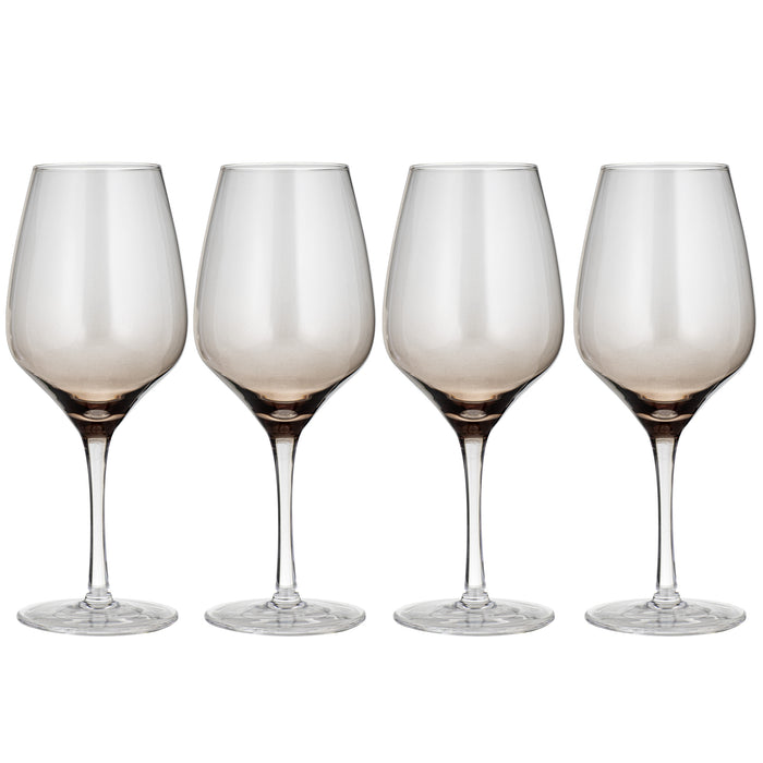 ladelle Prism Noir 4pk Wine Glass