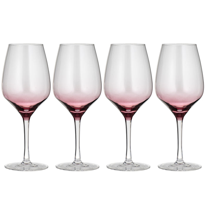 ladelle Prism Plum 4pk Wine Glass