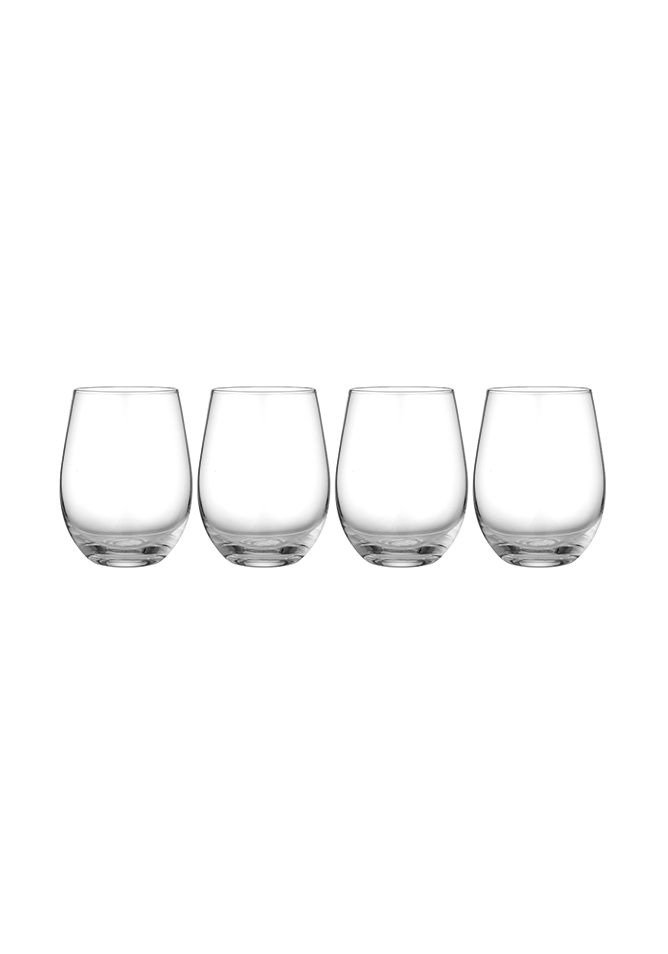 ladelle Quinn 4pk Glass Tumbler