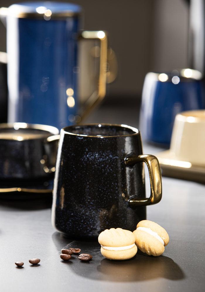 Ladelle Rae Charcoal 4pk Mug