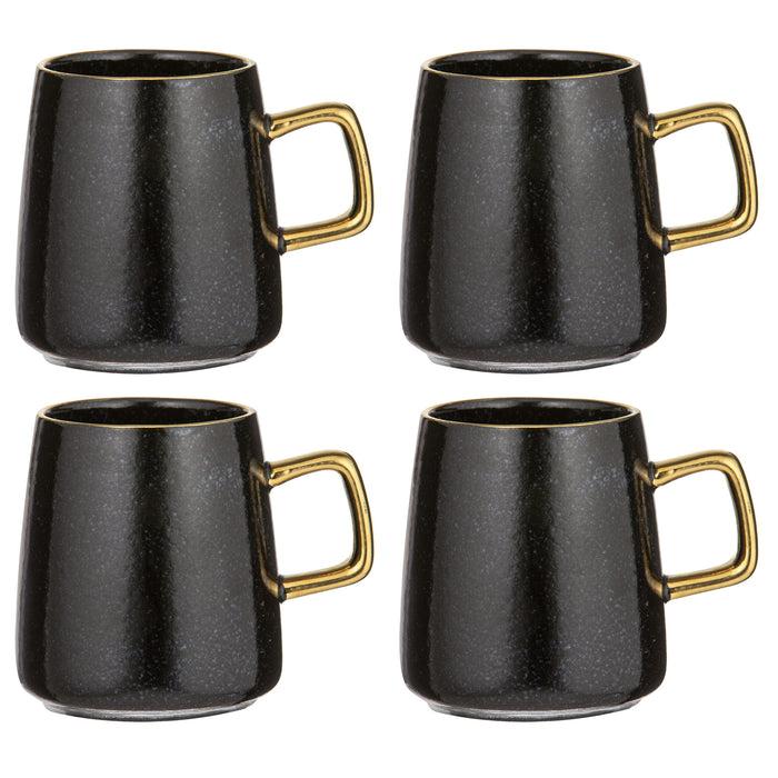 ladelle Rae Charcoal 4pk Mug